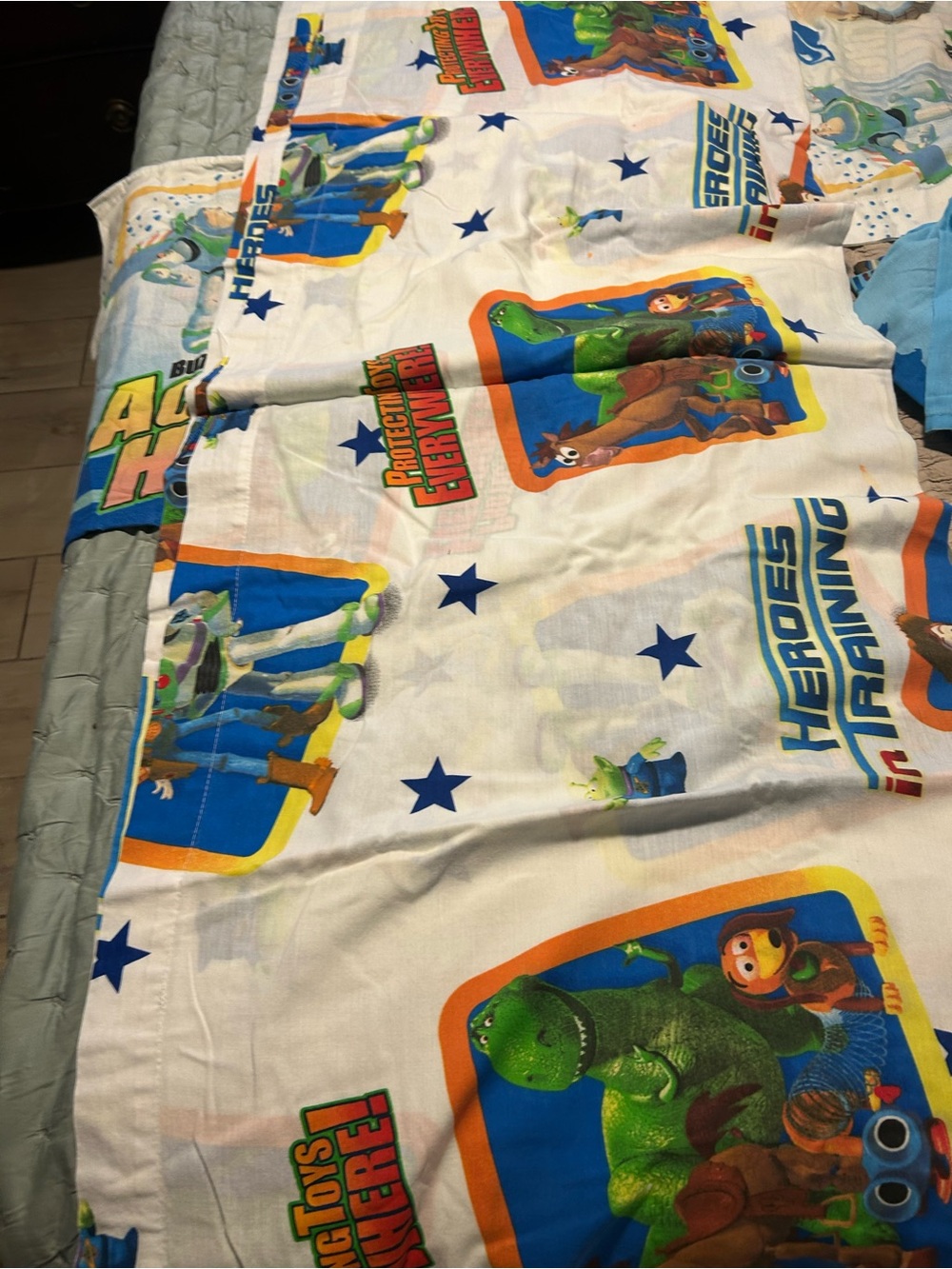Disney Pixar Toy Story Character Bedding Sheet Buzz Lightyear Woody
